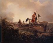 John Mix Stanley Black Knife,an Apache Warrior oil on canvas